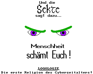 Menschheit schmt Euch!