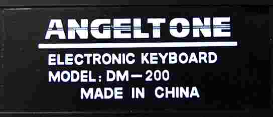 Angeltone, model: DM-200, made in China