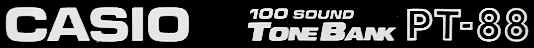 CASIO PT-88, 100 sound ToneBank