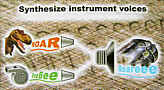 Synthesize instrument voices
